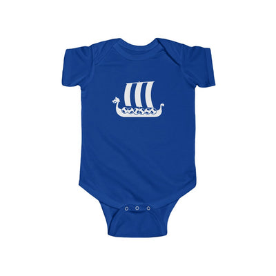 Viking Ship Baby Bodysuit Scandinavian Design Studio