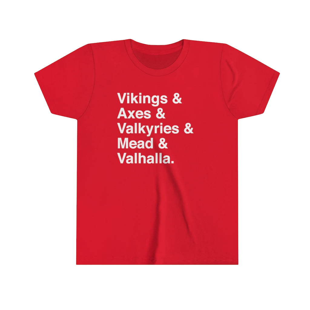Viking Life Kids T-Shirt Scandinavian Design Studio