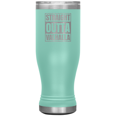 Straight Outta Valhalla Insulated Tumbler Scandinavian Design Studio