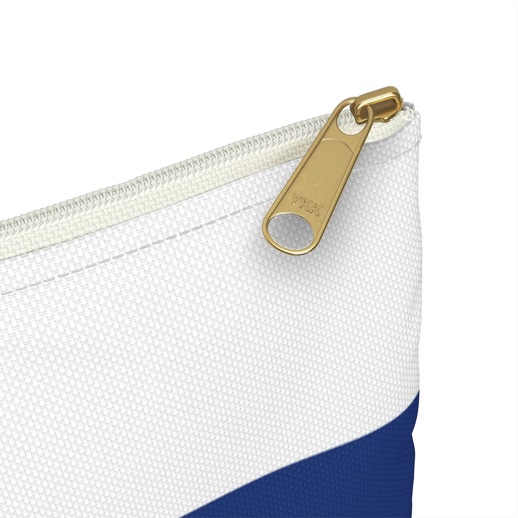 Finnish Flag Accessory Pouch - Scandinavian Design Studio