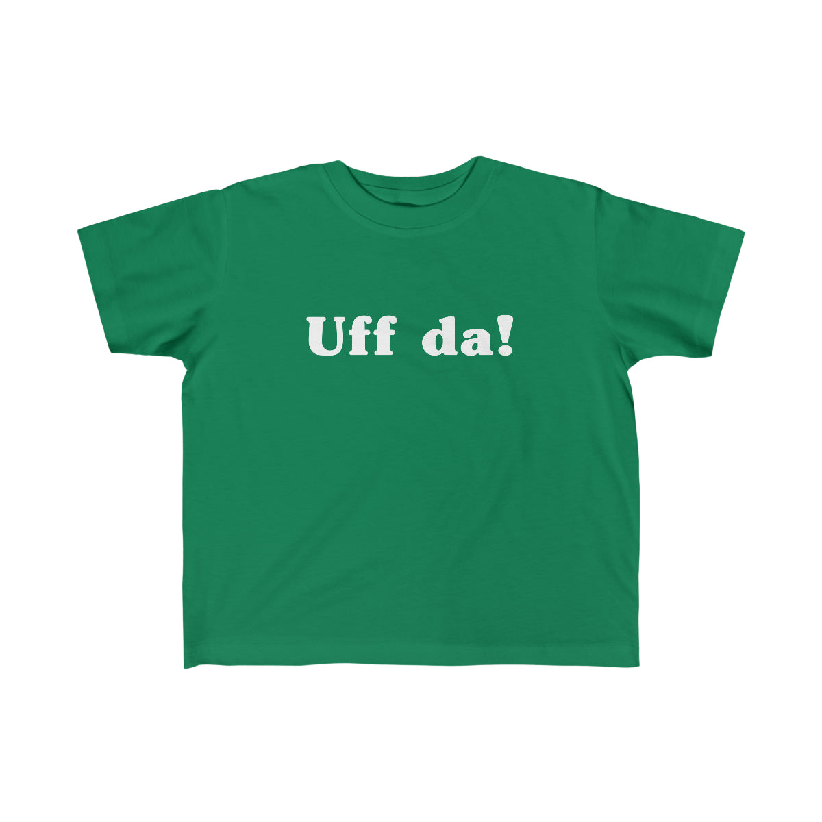 Uff Da Toddler Tee Scandinavian Design Studio