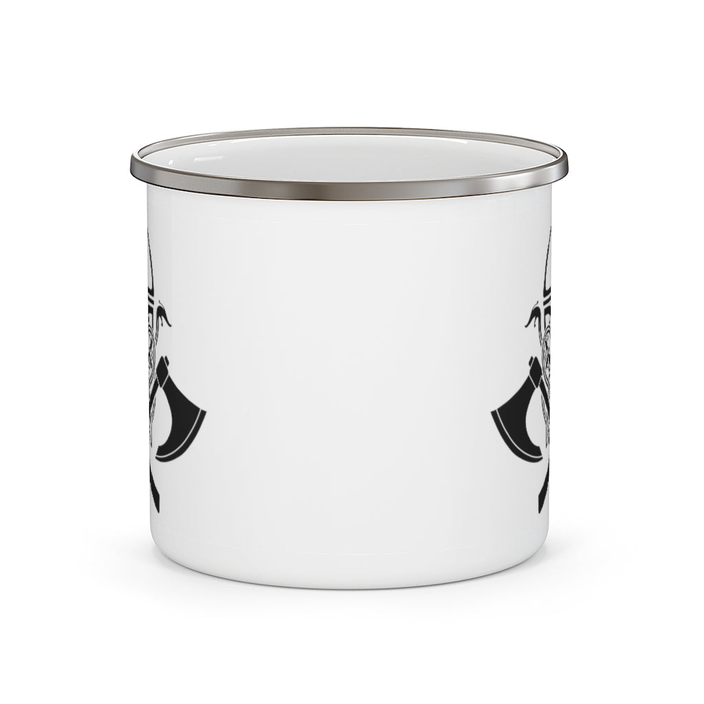 Viking Battle Gear Camping Mug Scandinavian Design Studio