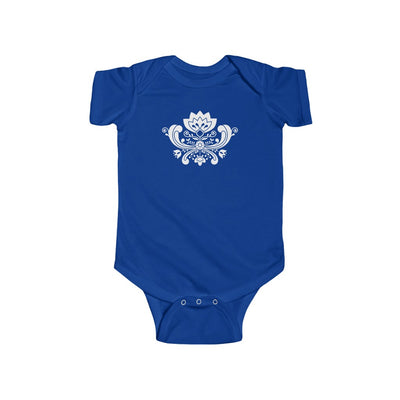 Rosemaling Baby Bodysuit Scandinavian Design Studio