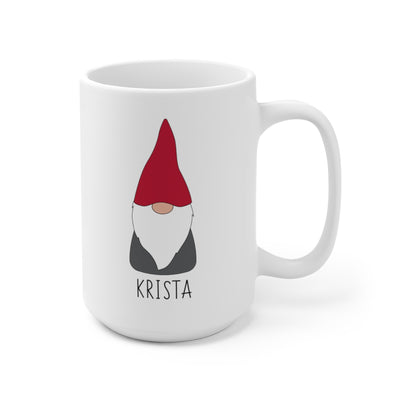Personalized Scandinavian Gnome Mug Scandinavian Design Studio