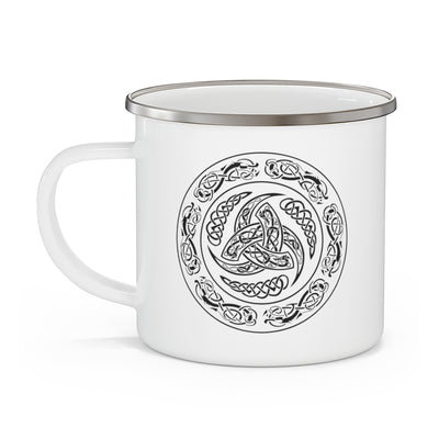 Viking Shield Camping Mug Scandinavian Design Studio
