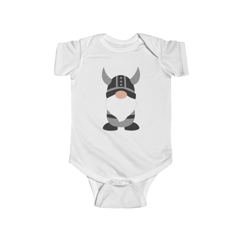 Viking Boy Gnome Baby Bodysuit Scandinavian Design Studio
