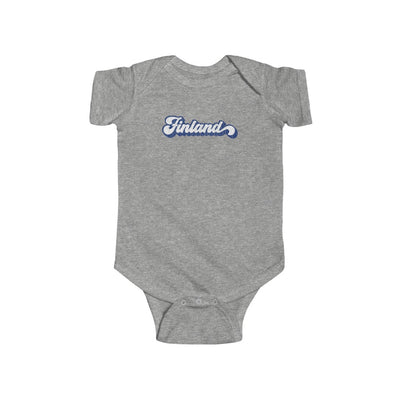 Retro Finland Baby Bodysuit Scandinavian Design Studio