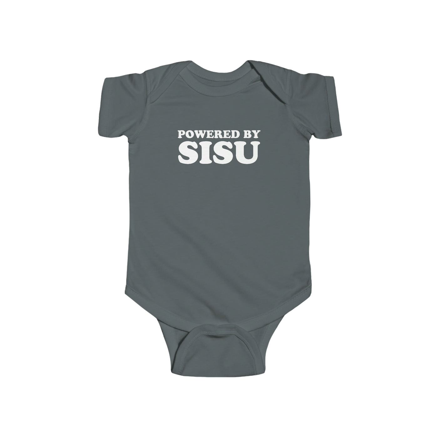 Powered By Sisu Baby Bodysuit