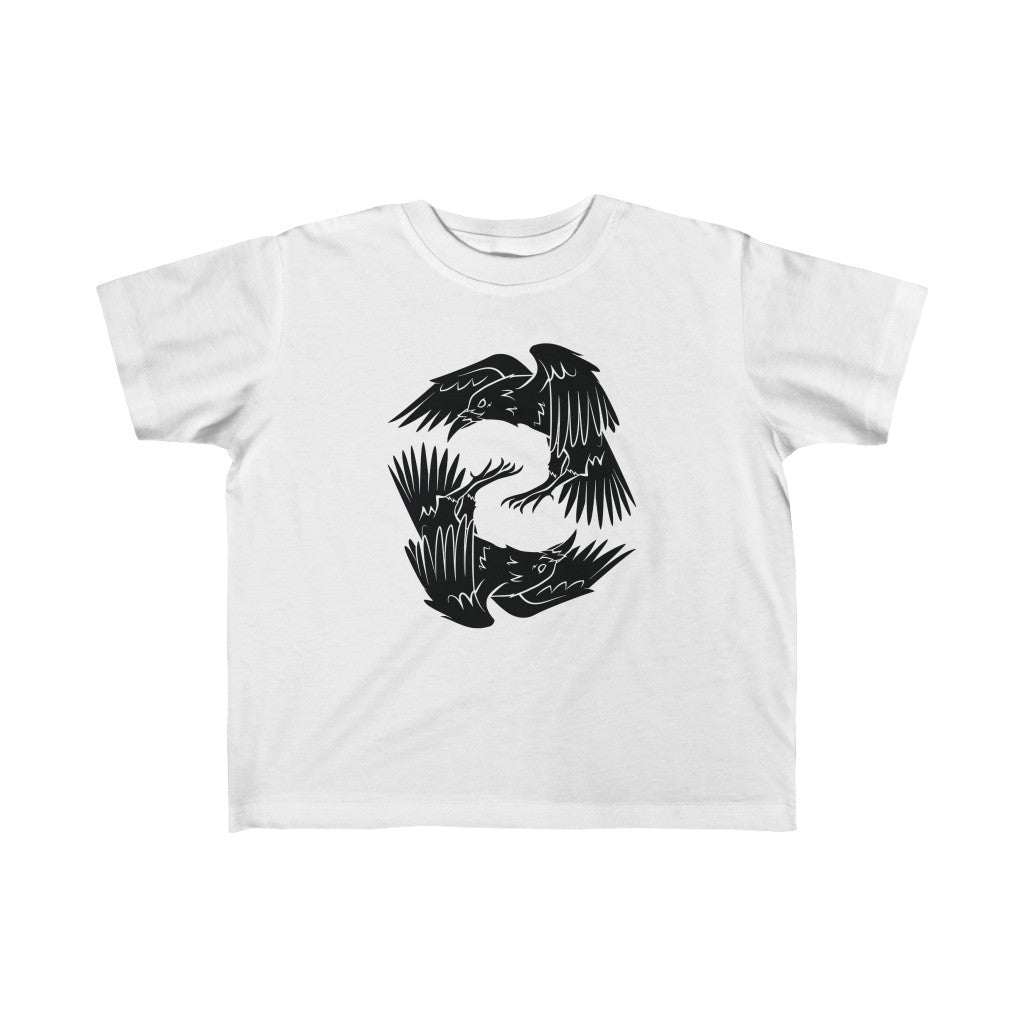 Odin's Ravens Toddler Tee Scandinavian Design Studio