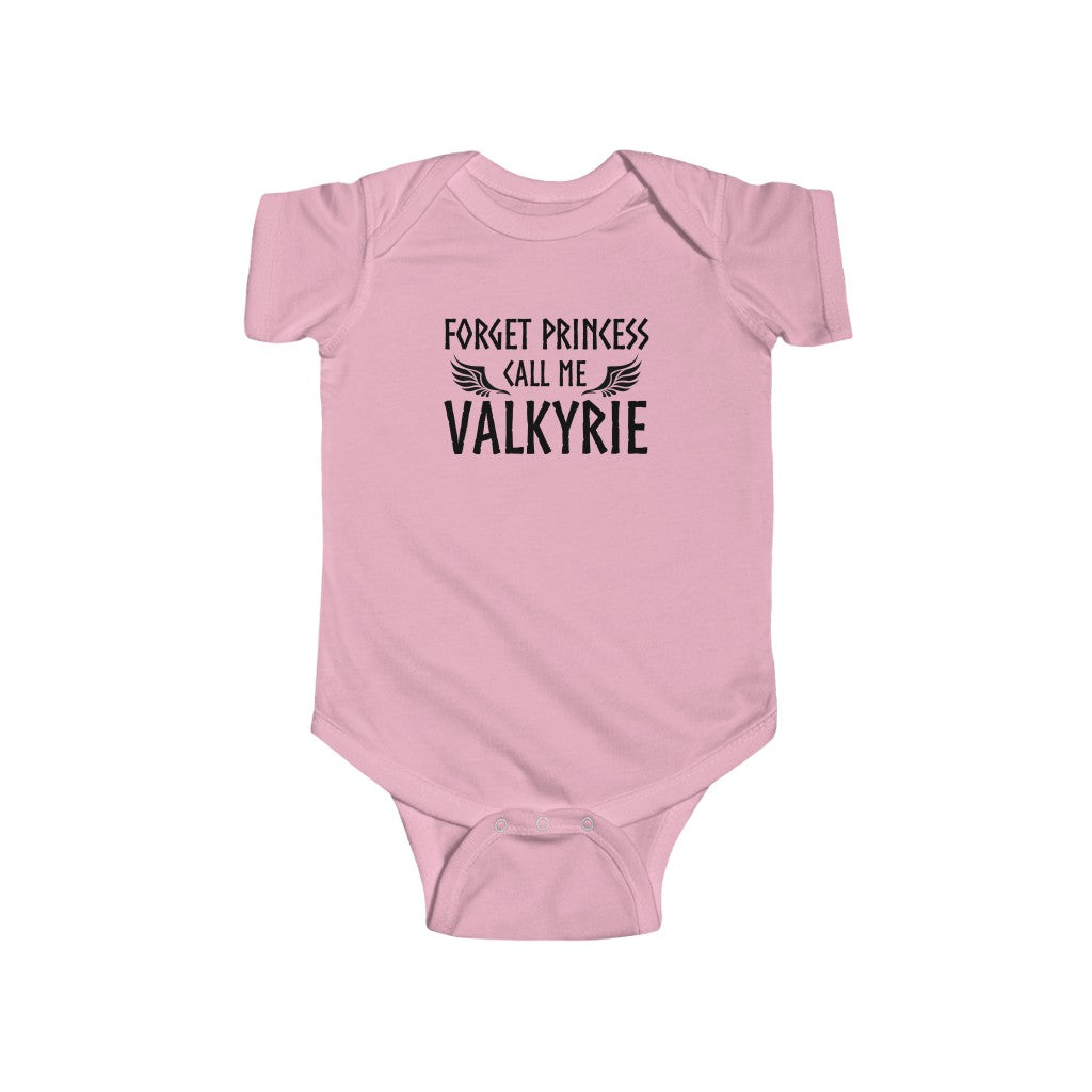 Forget Princess Call My Valkyrie Baby Bodysuit Scandinavian Design Studio