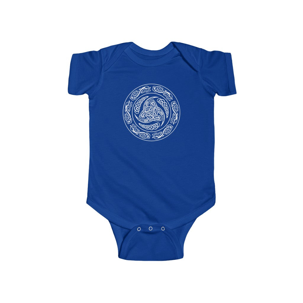 Viking Shield Baby Bodysuit Scandinavian Design Studio