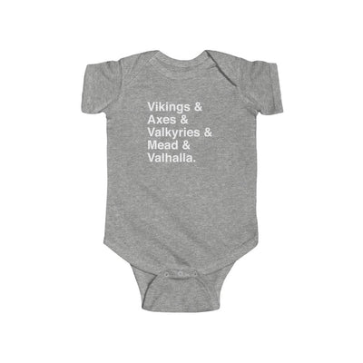 Viking Life Baby Bodysuit Scandinavian Design Studio