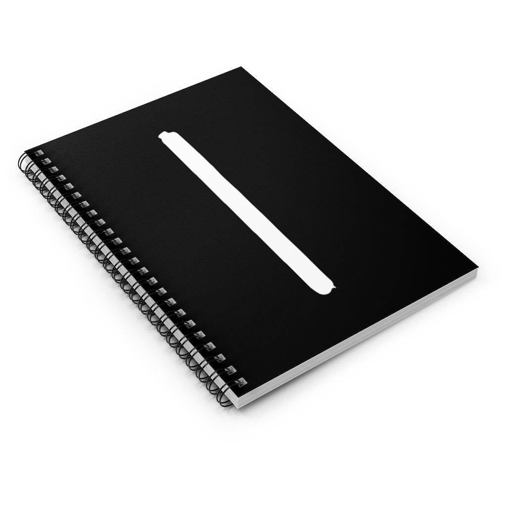 Isa (Ice) Viking Rune Spiral Notebook Scandinavian Design Studio