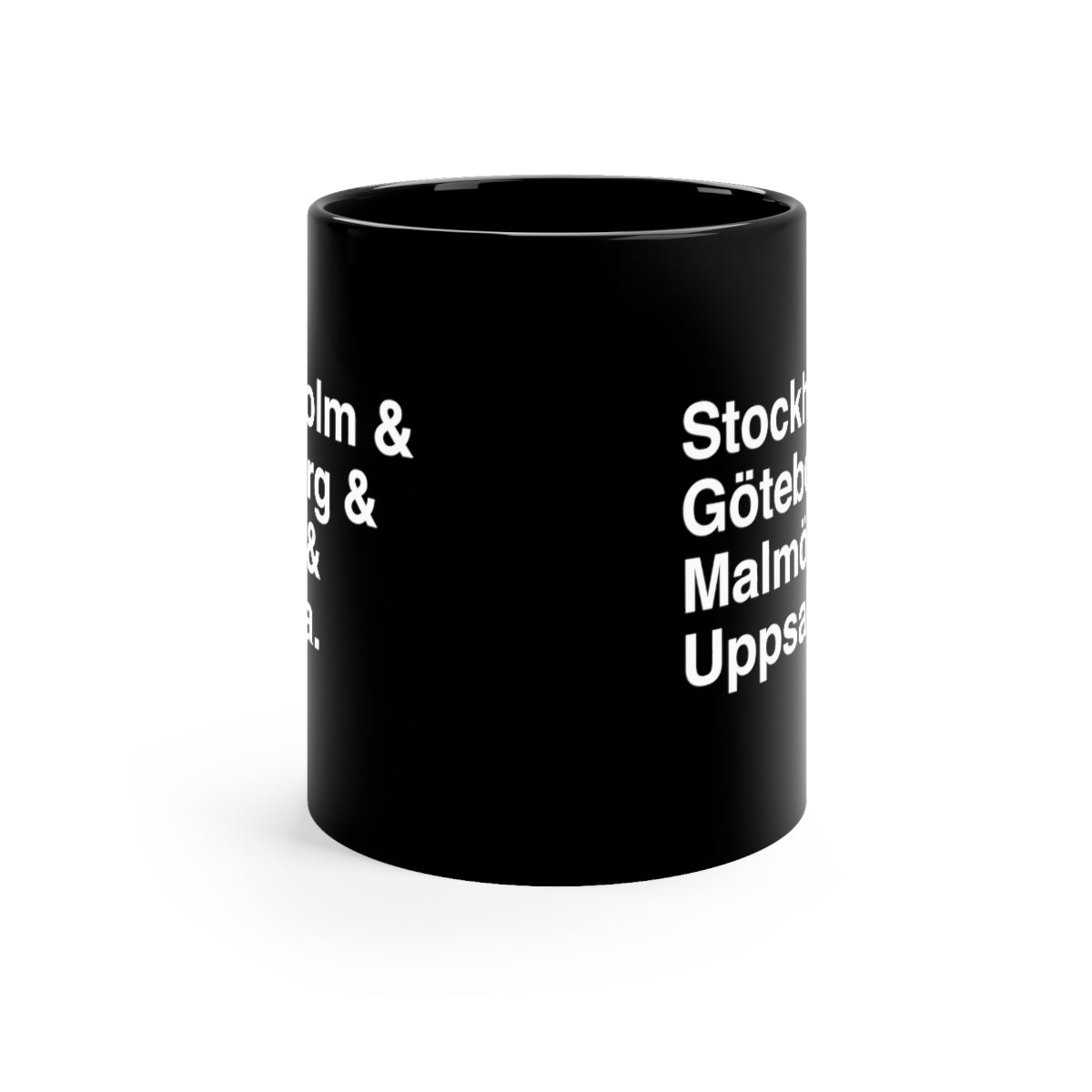 Cities Of Sweden Mug Scandinavian Design Studio