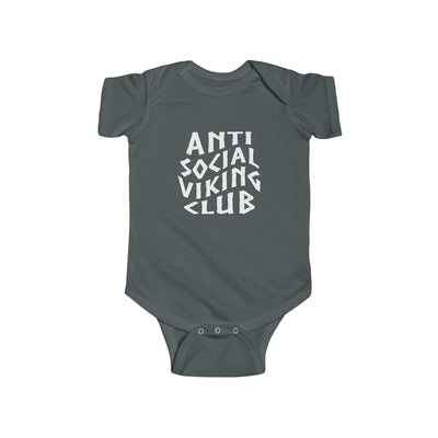Anti Social Viking Club Baby Bodysuit
