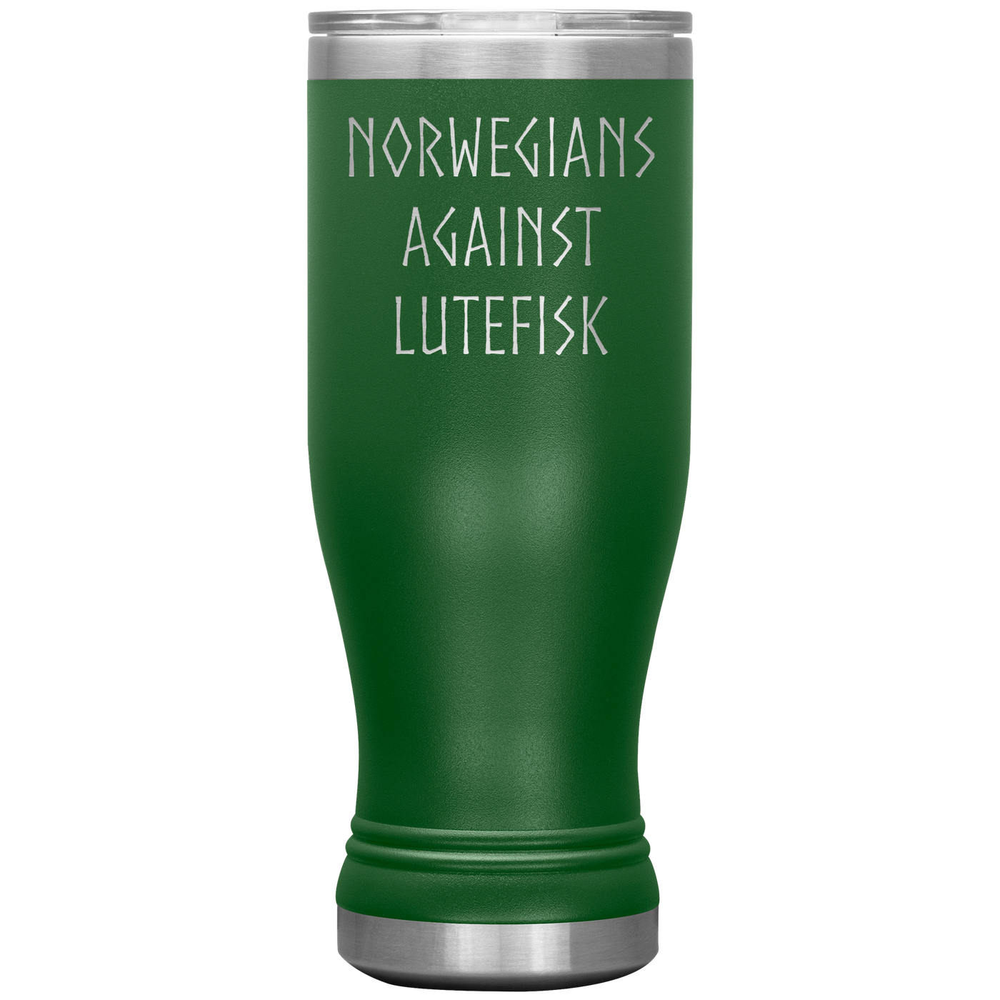 Norwegians Against Lutefisk Insulated Tumbler Scandinavian Design Studio