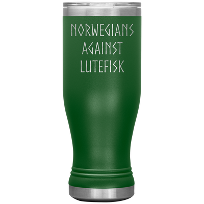 Norwegians Against Lutefisk Insulated Tumbler Scandinavian Design Studio