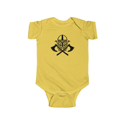 Viking Battle Gear Baby Bodysuit Scandinavian Design Studio