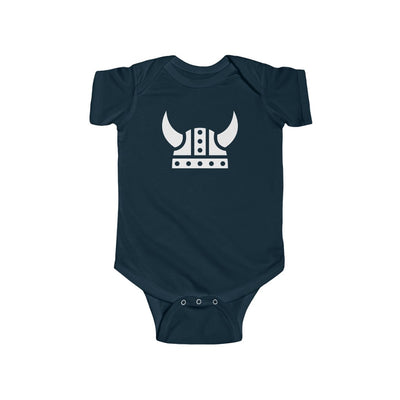 Viking Helmet Baby Bodysuit Scandinavian Design Studio