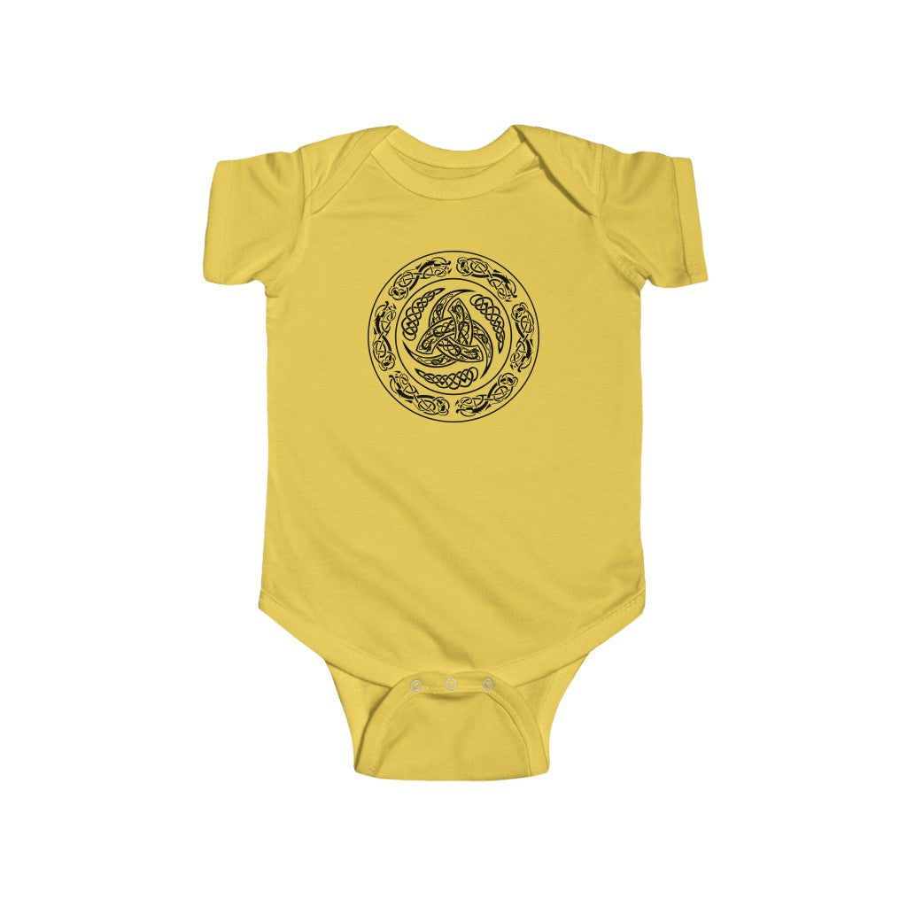 Viking Shield Baby Bodysuit Scandinavian Design Studio