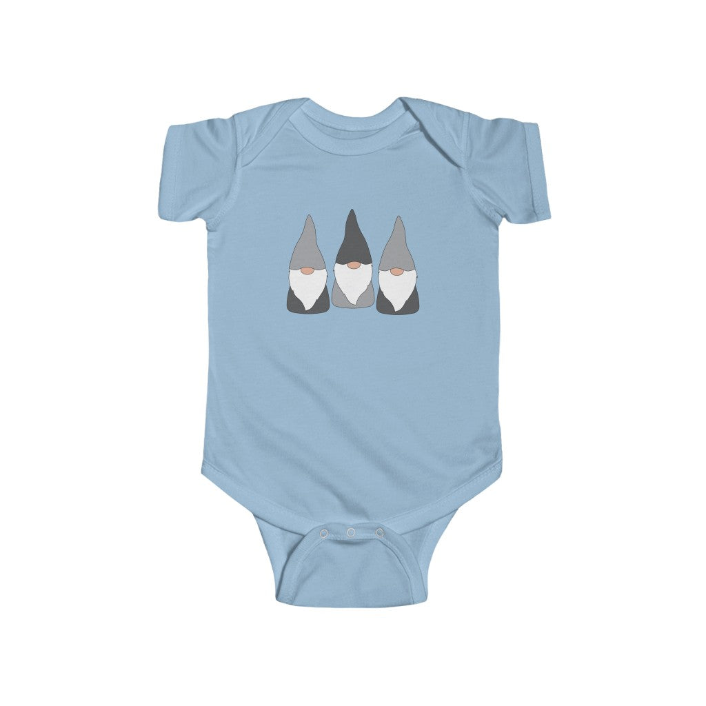 Scandinavian Gnomes Baby Bodysuit Scandinavian Design Studio