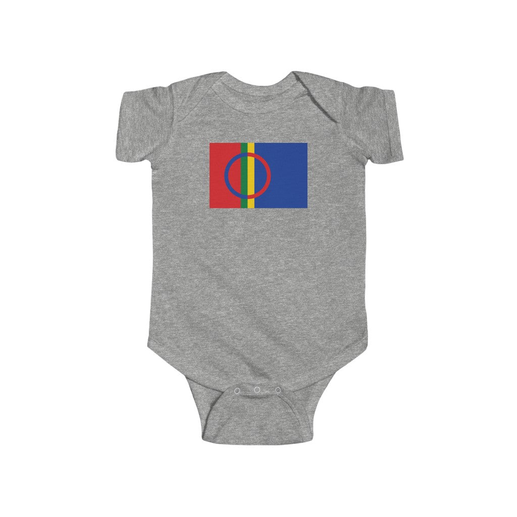 Sami Flag Baby Bodysuit Scandinavian Design Studio