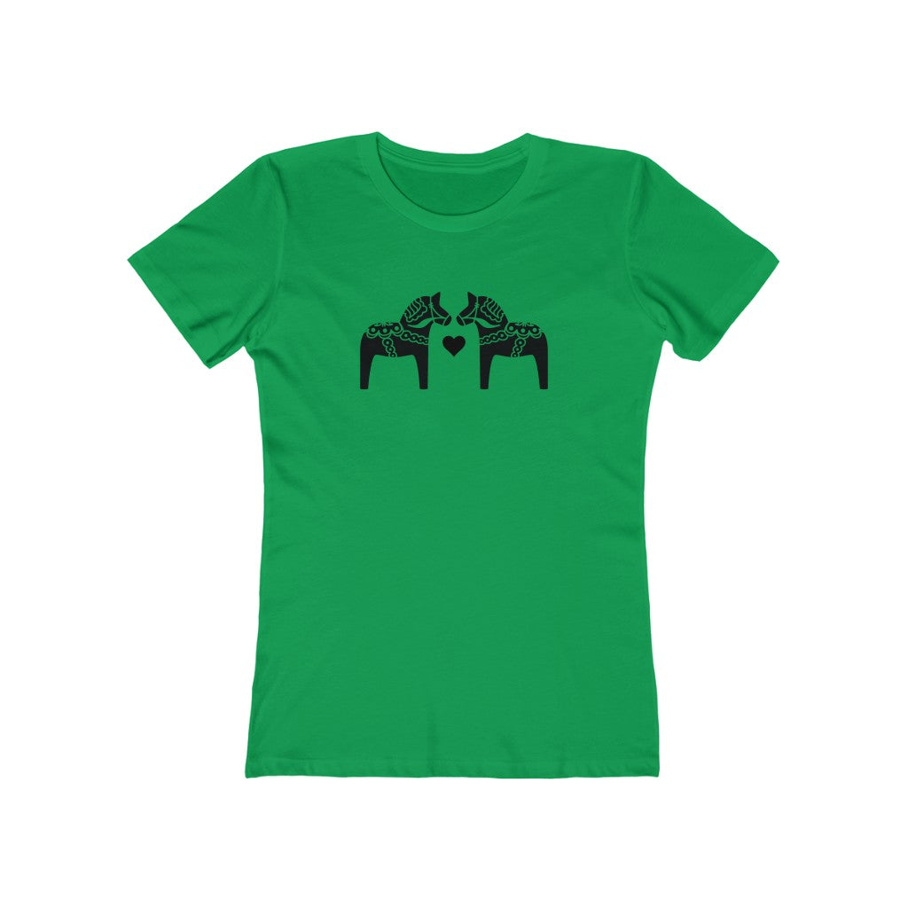 Dala Horse Women's Fit T-Shirt Scandinavian Design Studio