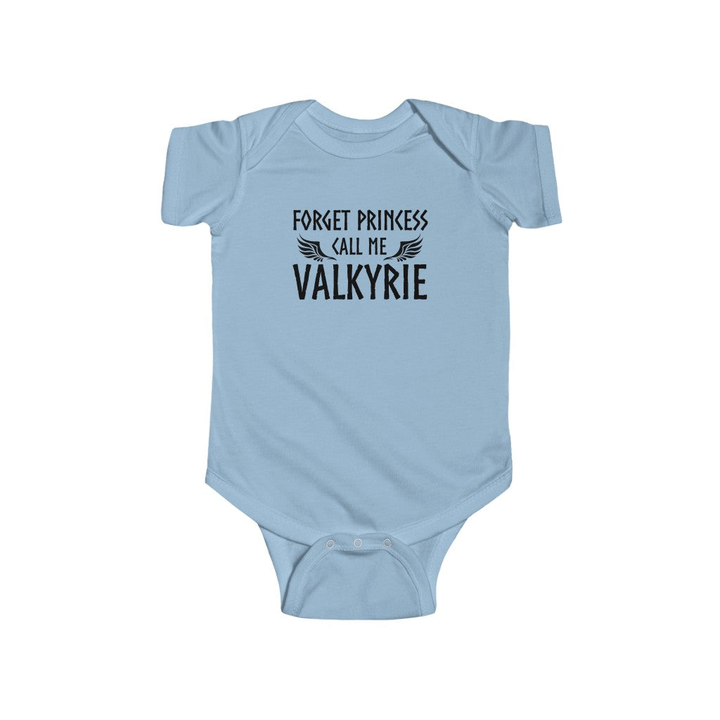 Forget Princess Call My Valkyrie Baby Bodysuit Scandinavian Design Studio