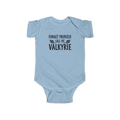 Forget Princess Call My Valkyrie Baby Bodysuit Scandinavian Design Studio