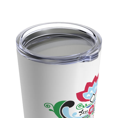 Midsummer Rosemaling 20 oz Insulated Tumbler Scandinavian Design Studio