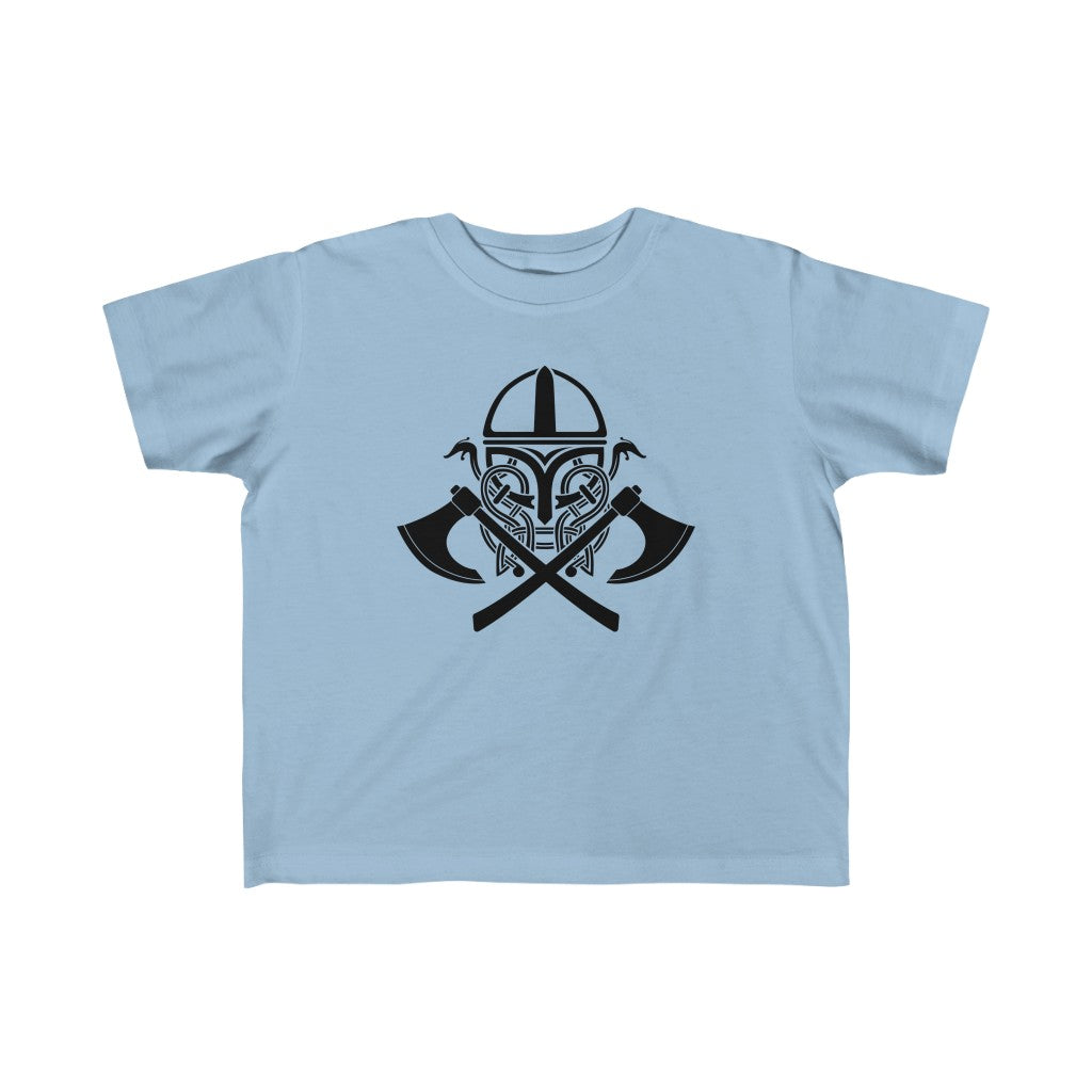 Viking Battle Gear Toddler Tee Scandinavian Design Studio