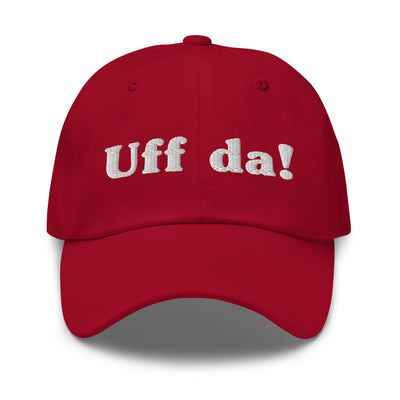 Uff Da Embroidered Hat Scandinavian Design Studio