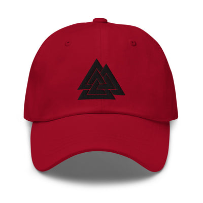 Valknut Embroidered Hat Scandinavian Design Studio