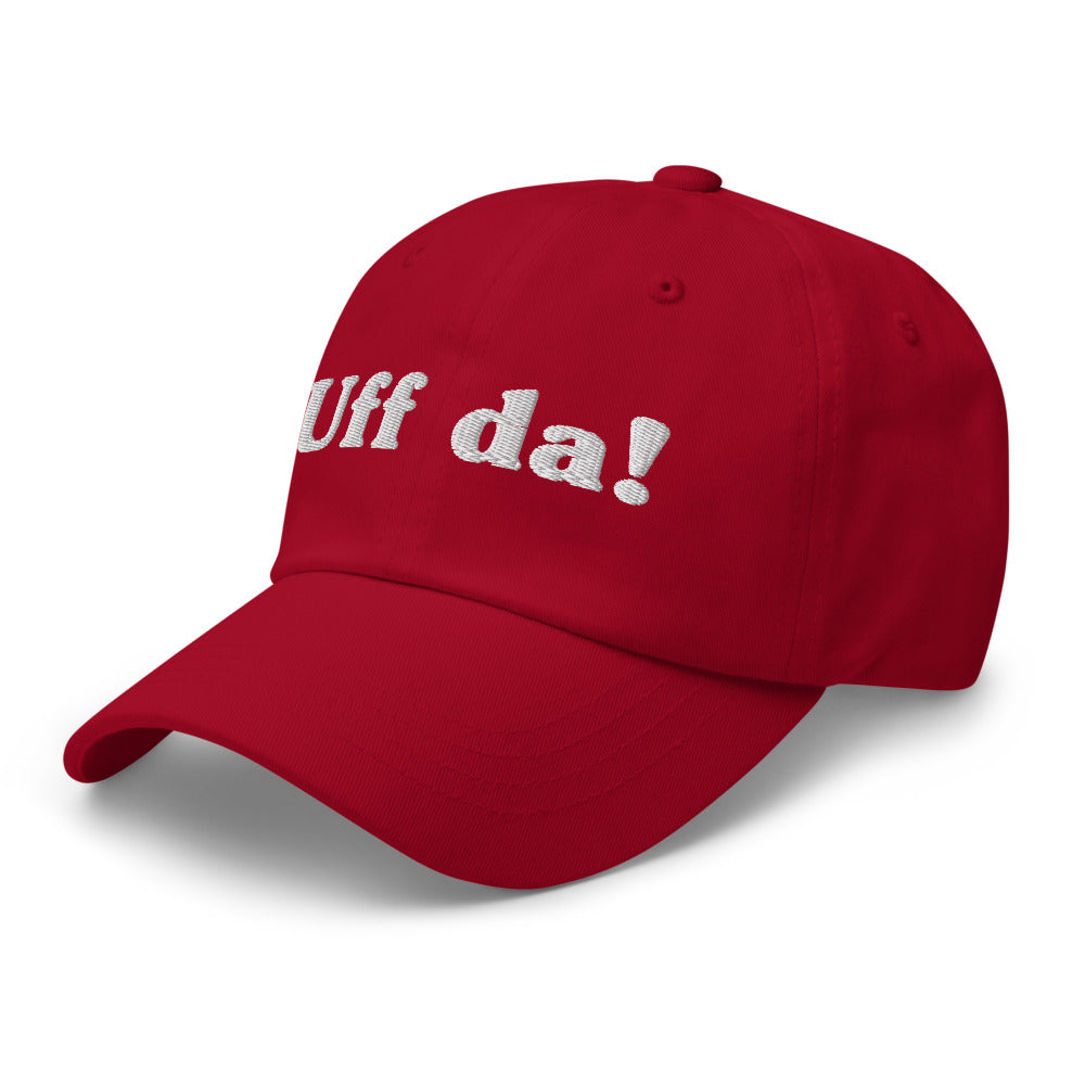 Uff Da Embroidered Hat Scandinavian Design Studio