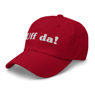 Uff Da Embroidered Hat Scandinavian Design Studio