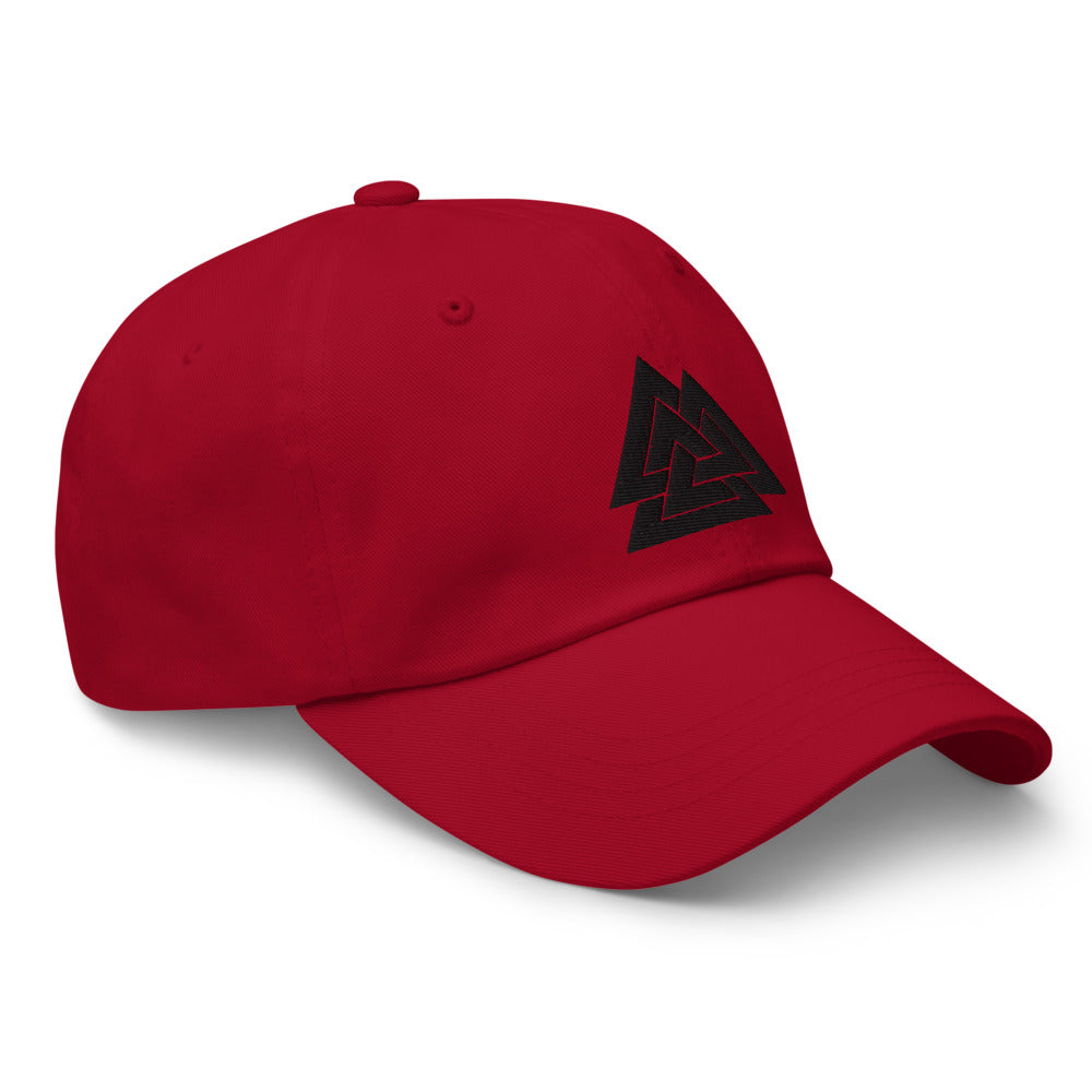 Valknut Embroidered Hat Scandinavian Design Studio