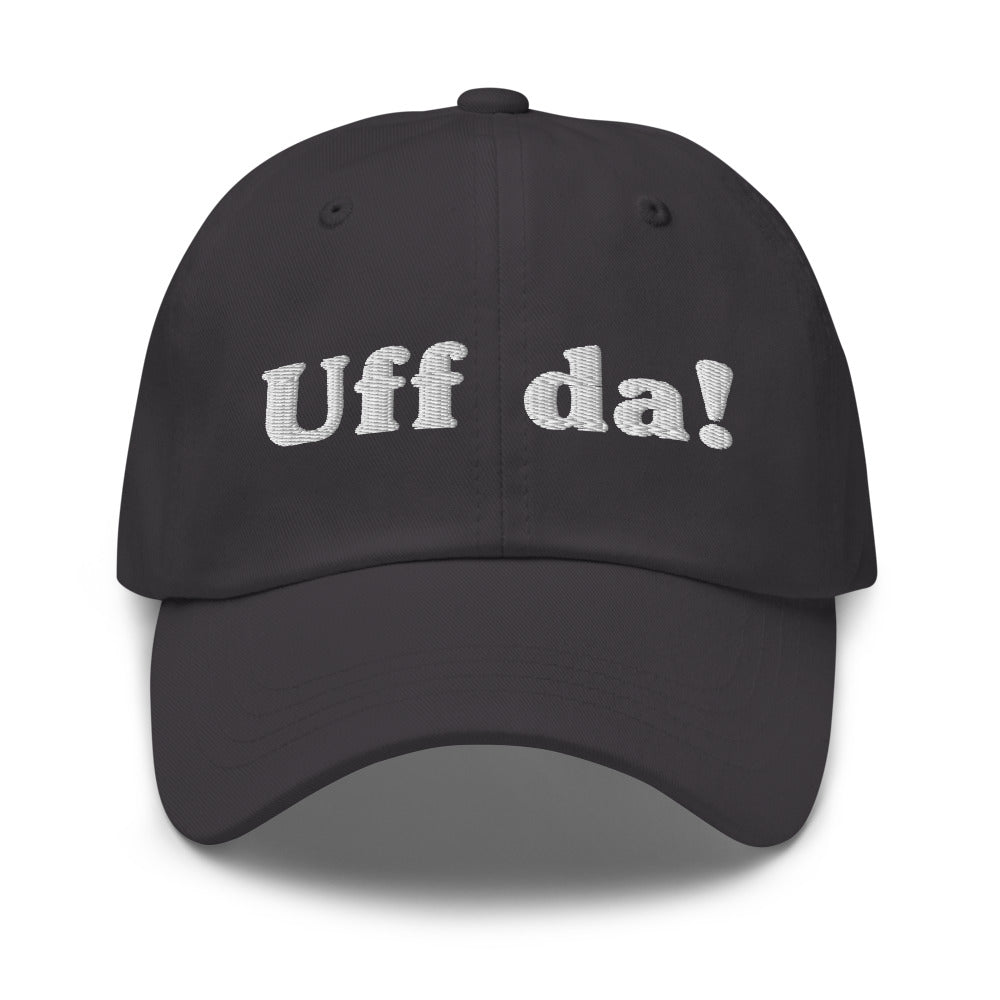 Uff Da Embroidered Hat Scandinavian Design Studio
