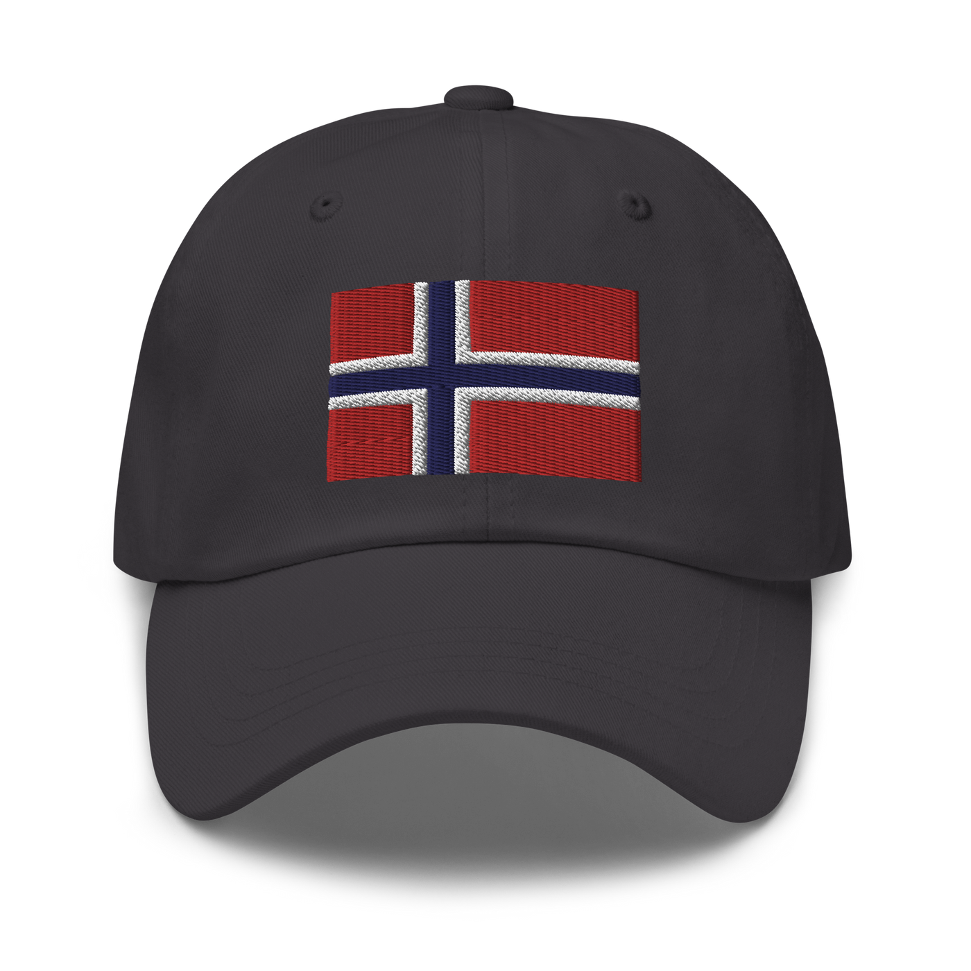 Norwegian Flag Embroidered Hat Scandinavian Design Studio