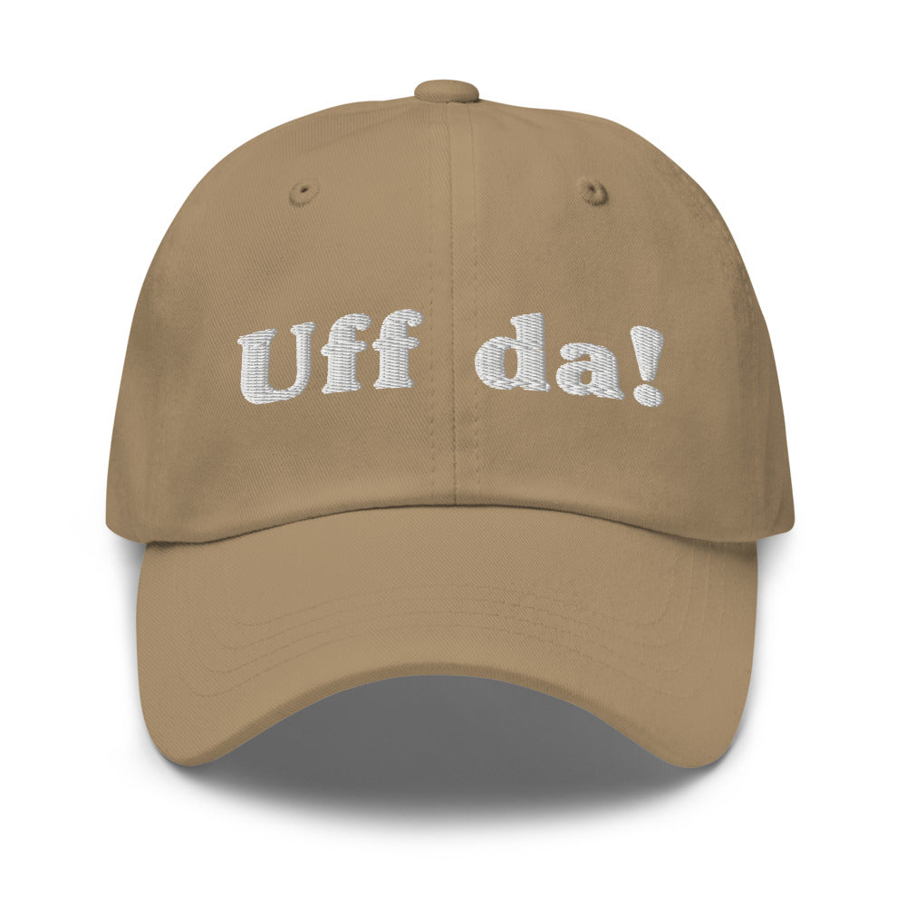 Uff Da Embroidered Hat Scandinavian Design Studio