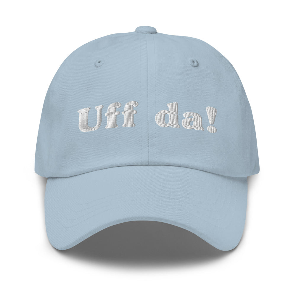Uff Da Embroidered Hat Scandinavian Design Studio