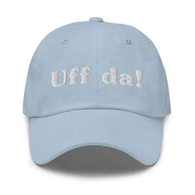 Uff Da Embroidered Hat Scandinavian Design Studio