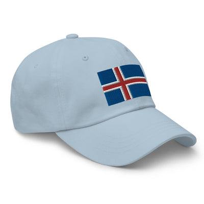 Icelandic Flag Embroidered Hat Scandinavian Design Studio