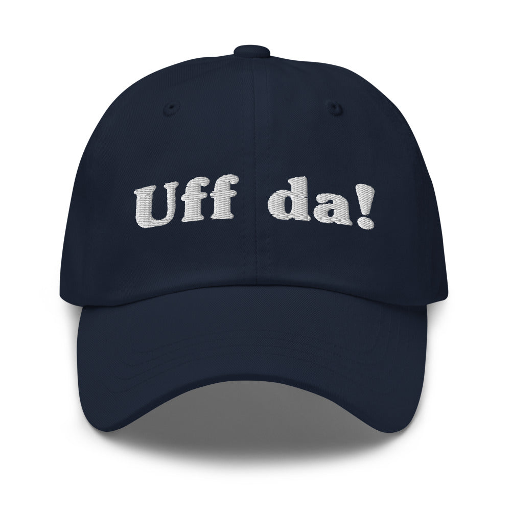 Uff Da Embroidered Hat Scandinavian Design Studio