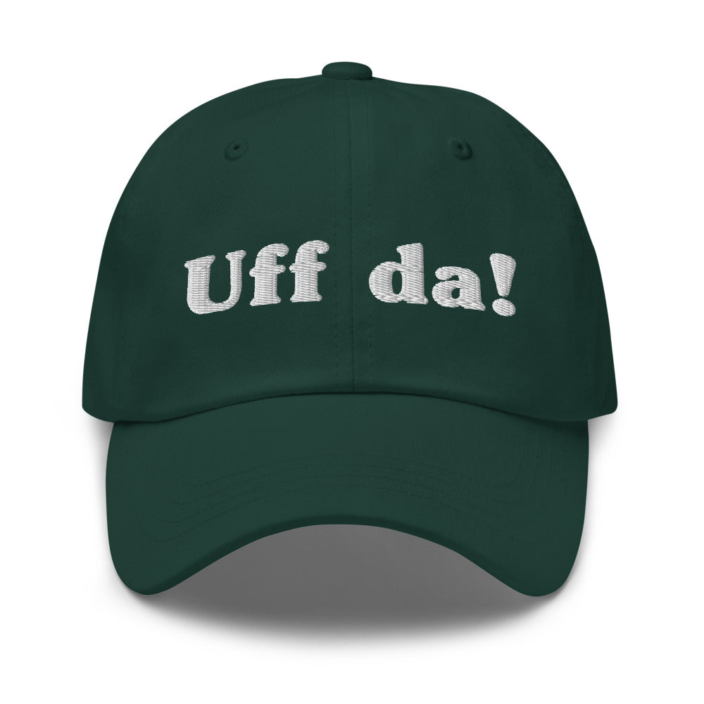 Uff Da Embroidered Hat Scandinavian Design Studio