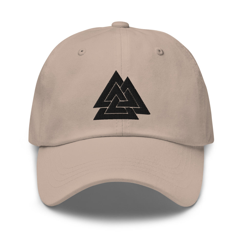 Valknut Embroidered Hat Scandinavian Design Studio