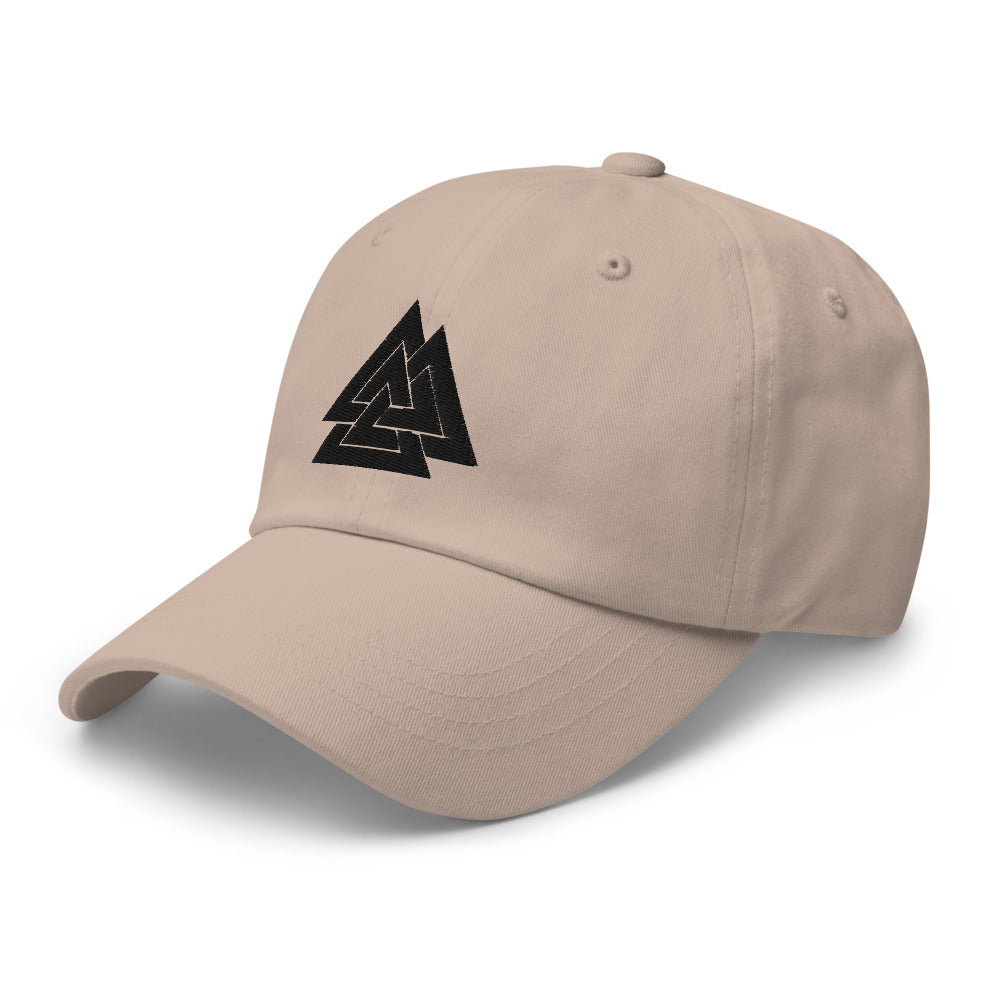 Valknut Embroidered Hat Scandinavian Design Studio