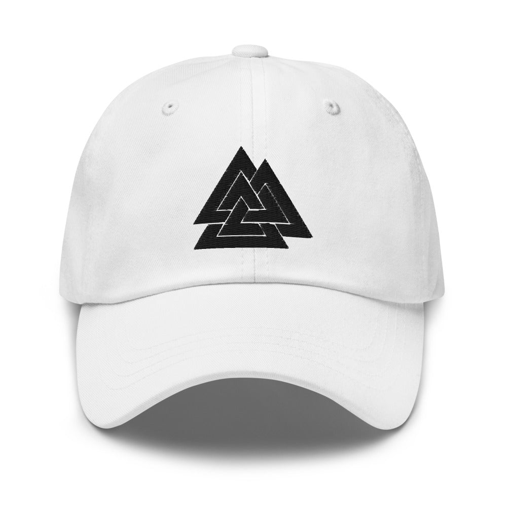 Valknut Embroidered Hat Scandinavian Design Studio
