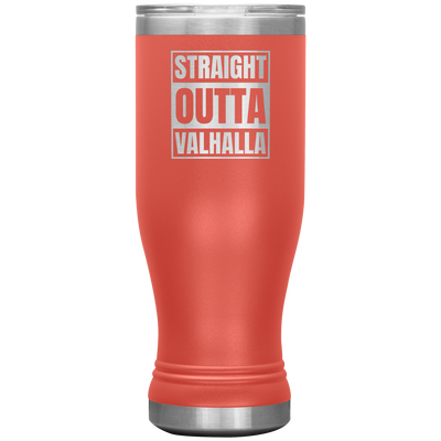 Straight Outta Valhalla Insulated Tumbler Scandinavian Design Studio