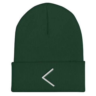 Kenaz (Light) Viking Rune Embroidered Beanie Scandinavian Design Studio