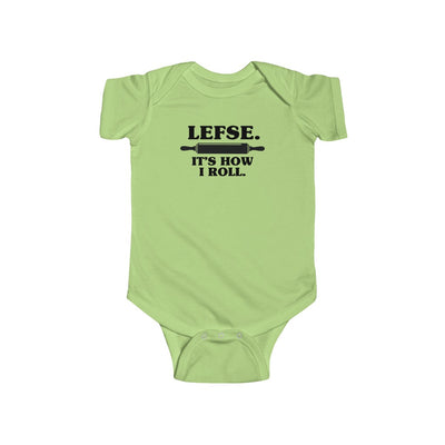 Lefse It's How I Roll Baby Bodysuit Scandinavian Design Studio